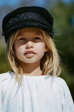 Load image into Gallery viewer, Riviera Cap - Black - Kids