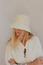 Load image into Gallery viewer, Wave Bucket Hat – Beige
