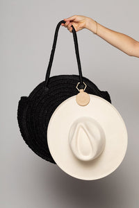 Round Hat Holder - TOPTOTE x LOC - Beige